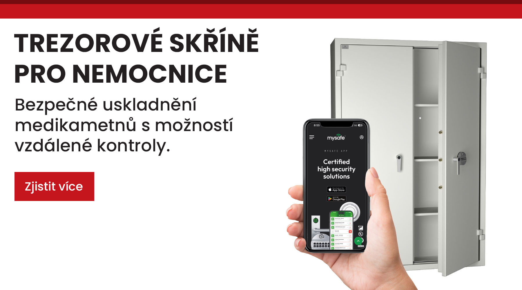 TREZOROVÉ SKŘÍNĚ PRO NEMOCNICE
