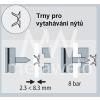 Matrice pro vytažení nýtů GYS D1, průměr 3,2 mm
