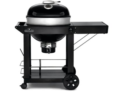 Kotlový gril na dřevěnné uhlí s vozíkem - PRO22K CART-3