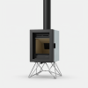 ash draadstalen voet beton