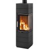 Krbová kamna Corna ES - černý lak