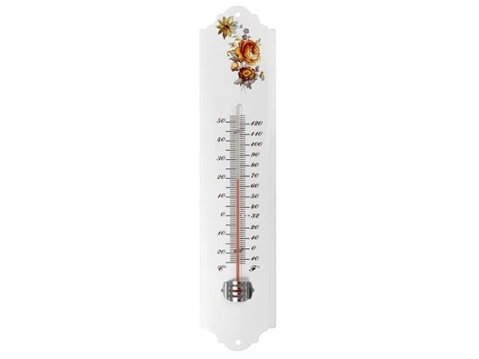 Nástěnný kovový teploměr Möller-Therm 102098