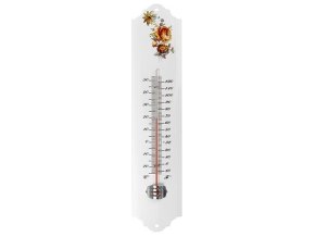 Nástěnný kovový teploměr Möller-Therm 102098