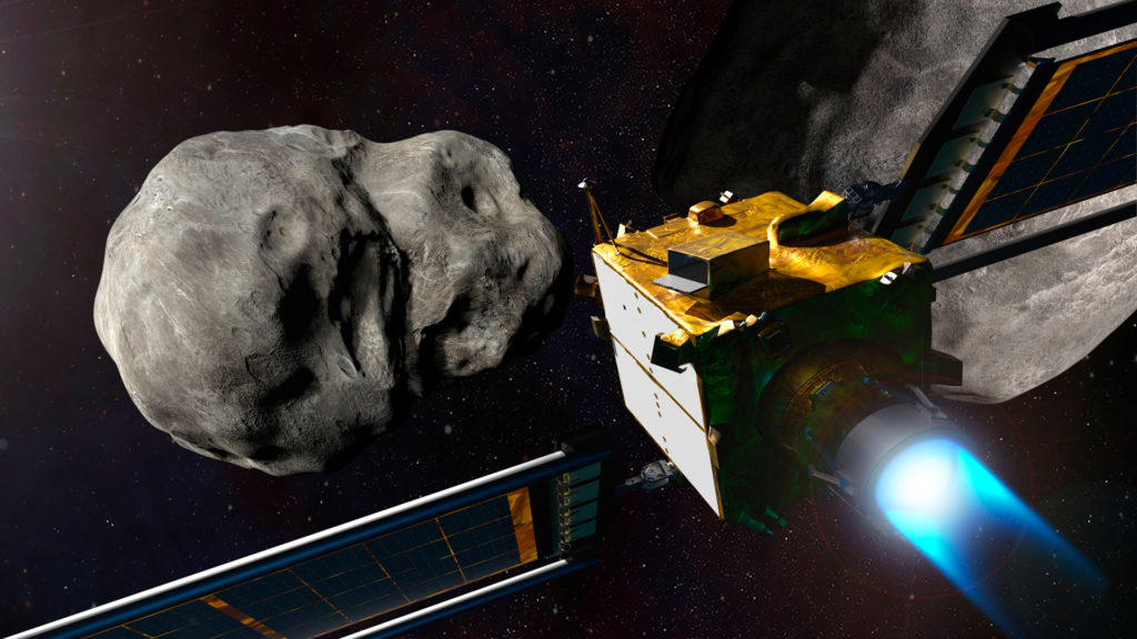 Vše připraveno - odkloníme asteroid !