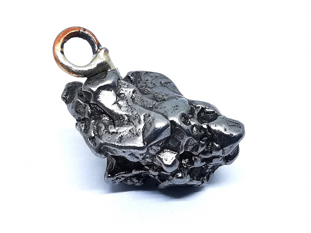Přívěsek meteorit + kožená šňůrka