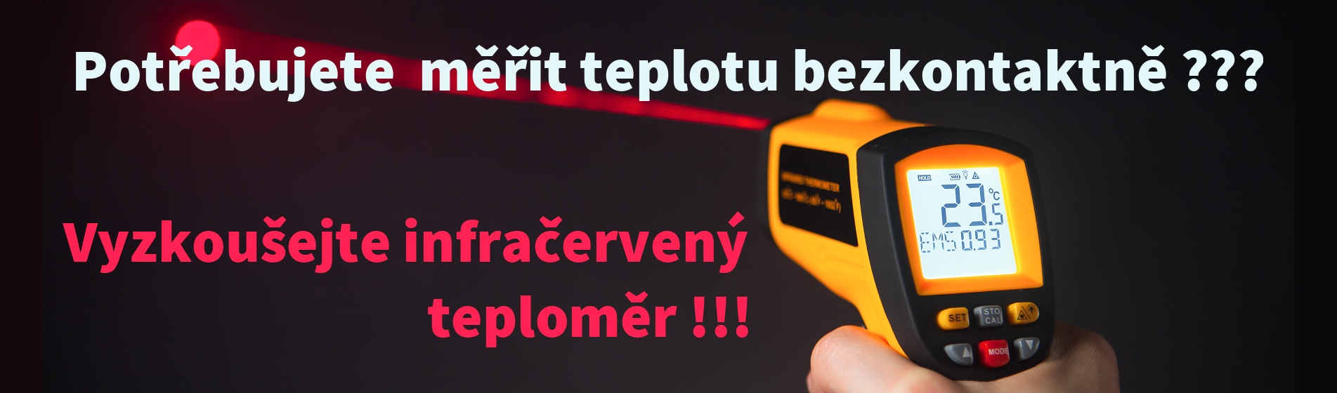 infračervené teploměry
