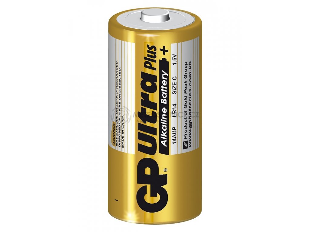 Monočlánková baterie C - GP Ultra Alkaline