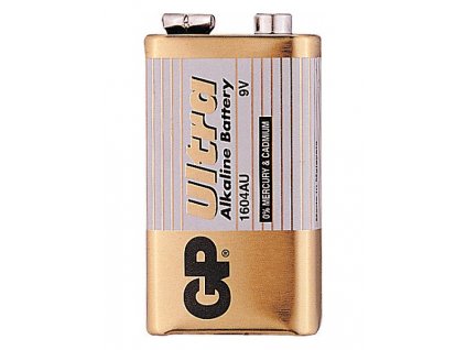 Destičková baterie 9V - GP Ultra Alkaline