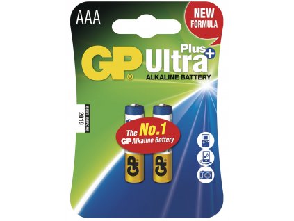 Mikrotužková alkalická baterie AAA - GP Ultra Plus Alkaline | B17112 | 2 kusy