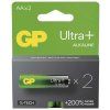 Tužkové baterie AA - GP Ultra PLUS Alkaline | B03212 | 2 kusy