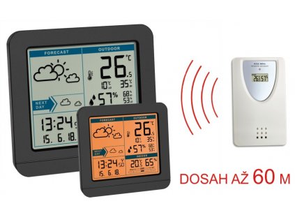 Bezdrôtova meteostanica TFA Sky - čierna