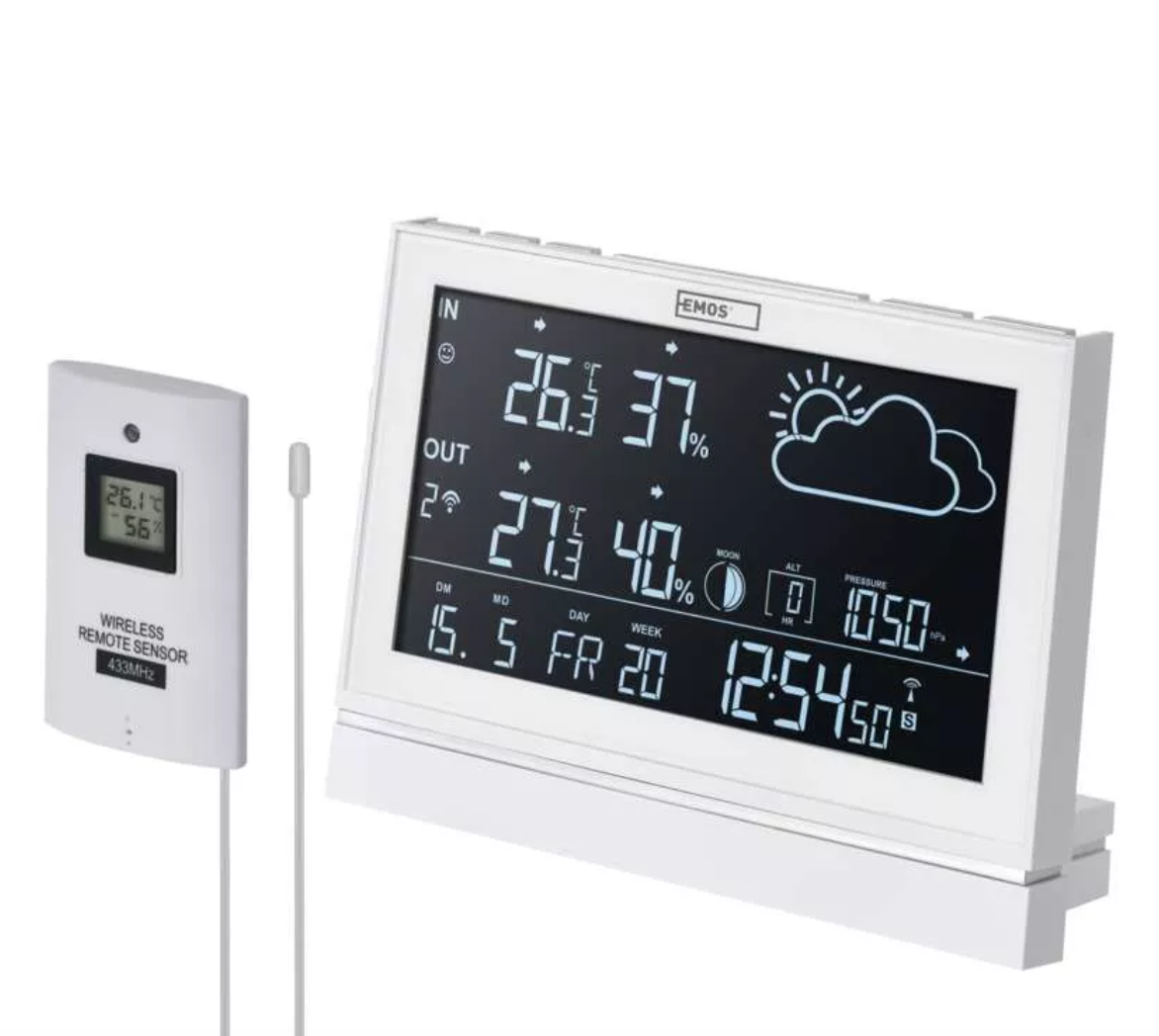 Domáca bezdrôtová meteostanica Emos E5005