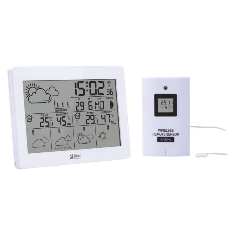 Domáca bezdrôtová meteostanica Emos E5068