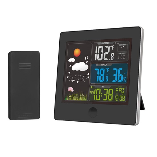 Meteostanica Solight TE80 čierna