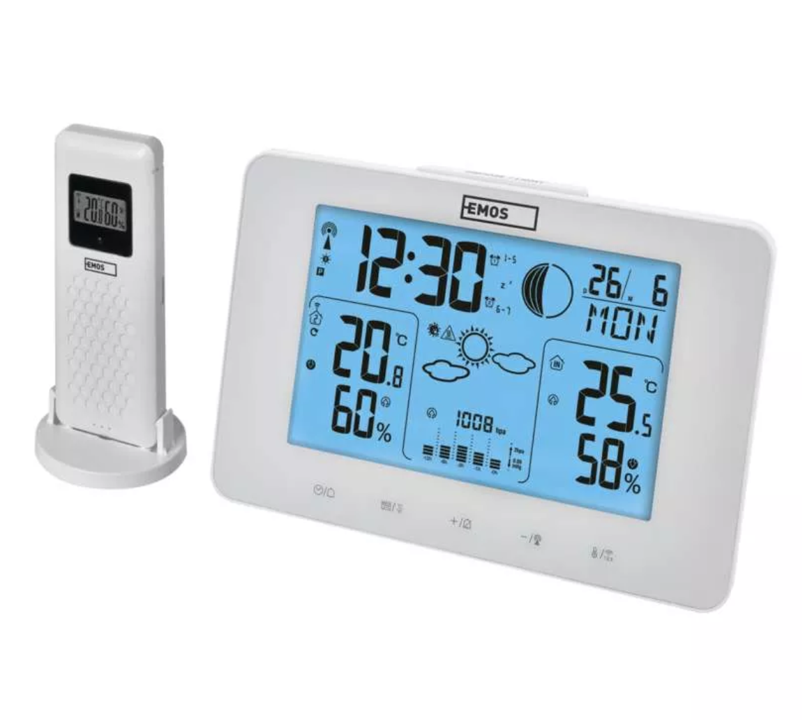 Domáca bezdrôtová meteostanica Emos E8825