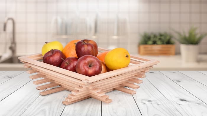 Mísa z lamelek - návod na výrobu a využití