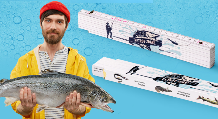 S rybářským metrem na ryby i do dílny