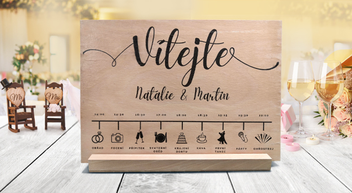 Uvítací cedule – návod na výrobu