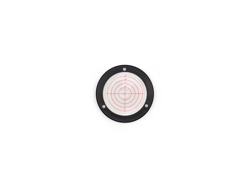 libela kruhová, typ DL 8013 akrylová, čirá, průměr 80 mm