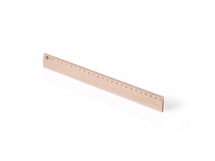 Dřevěné pravítko 25 cm bez potisku