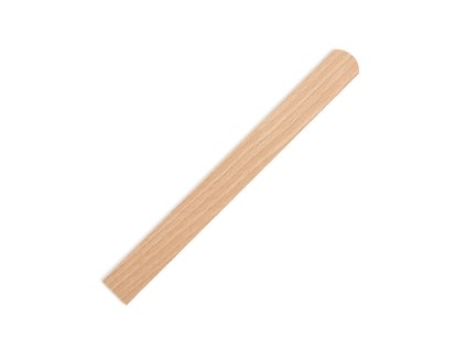 EchteR-1323 Dřevěné míchadlo z bukového dřeva 23 cm – diagonální pohled na tvar těla