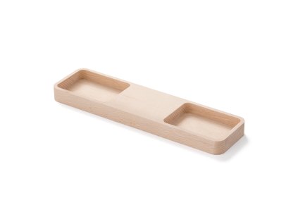  Kvida-1126S Dřevěná miska z bukového dřeva o rozměrech 260×70 mm, celkový pohled