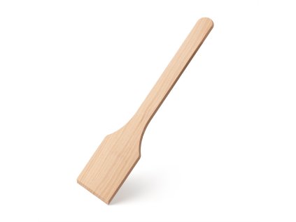 Pfana-3020W Dřevěná obracečka špachtle z bukového dřeva 20 cm – celkový pohled na nástroj