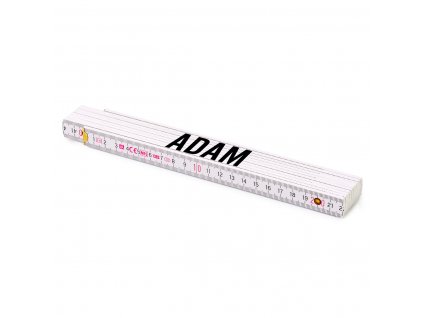 dárek pro kluka skládací metr se jménem adam2