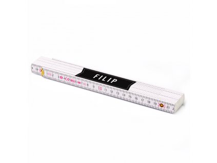 dárek se jménem skládací metr se jménem filip