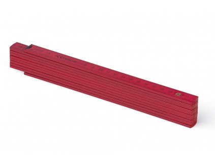 2m, Skládací metr typ Block 52, tmavěčervený, Metrie™