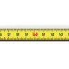 samolepící měřicí páska žlutá 5 m se stupnicí zleva doprava metr.cz