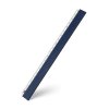 Pravítko Scholar-W20MB, dřevěné 20 cm, tmavěmodré – boční pohled na zkosený profil.