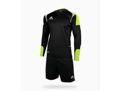 MATANZAS Brankársky set - čierny - Čierna, (Farba Čierna, Veľkosť 3XS)