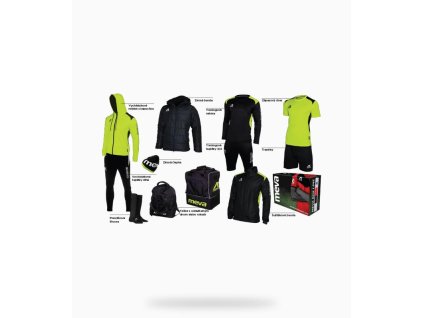 MEVA BOX 11-dielny Žltý Fluo - Žltá Fluo, (Farba Žltá Fluo, Veľkosť S)