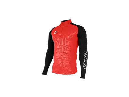Tréningová mikina MEXICO Red - Black - Červená, (Farba Červená, Veľkosť 4XL)