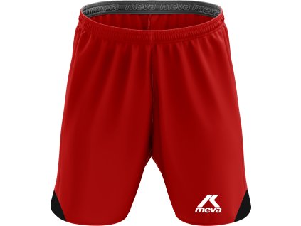 Futbalové šortky Barcelona- červené - Červená, (Farba Červená, Veľkosť 4XL)