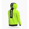 Mikina s kapucňou FIND ME OVERSIZE Yellow Fluo - (Veľkosť XL, Farba Žltá Fluo)