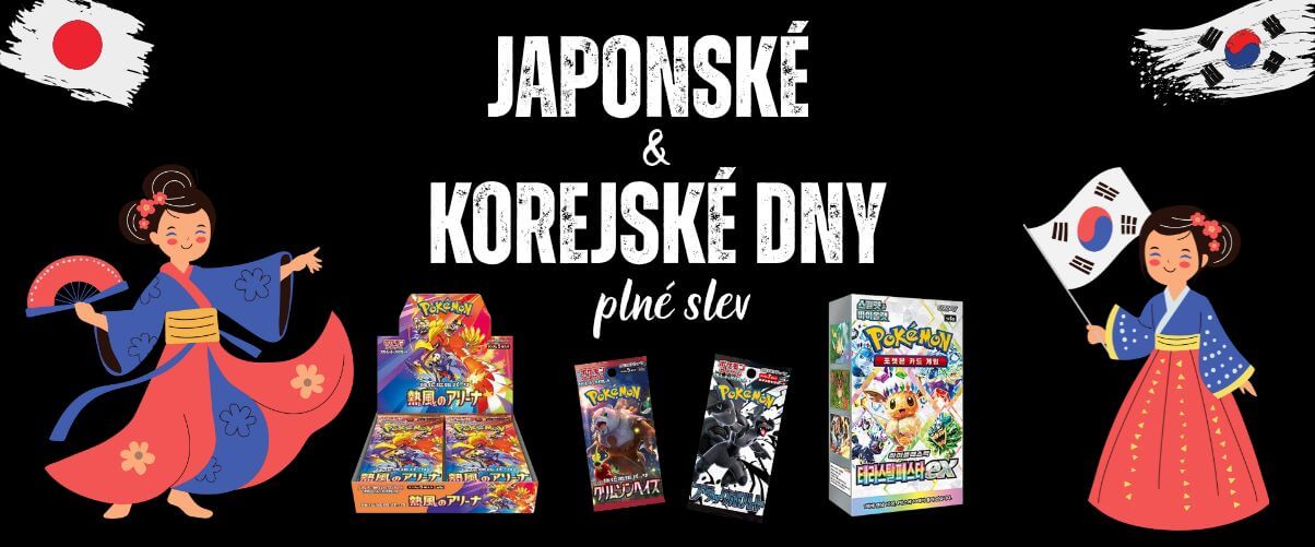 Japonské booster boxy sleva, korejské booster boxy sleva, booster
