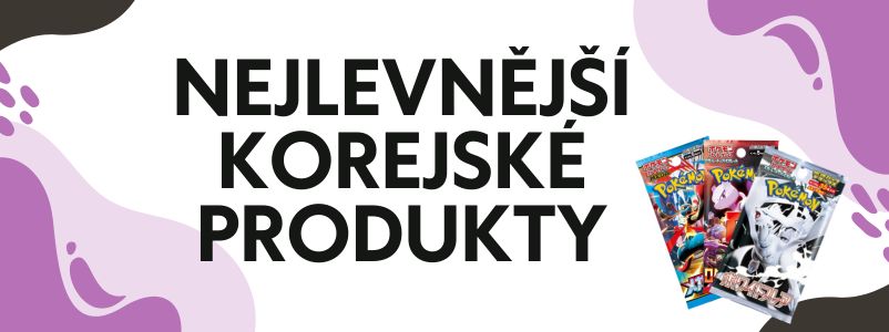 Nejlevnější koresjké booster boxy, boostery, produkty