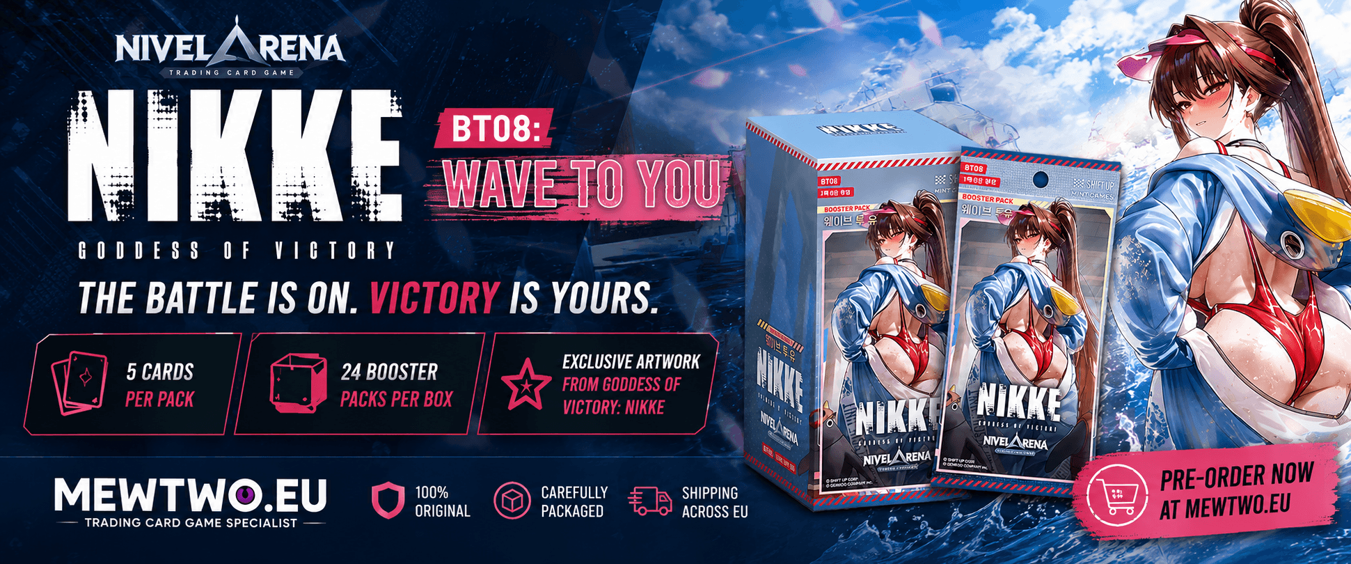 Nivel Arena Goddess of Victory NIKKE BT08