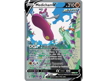 Pokemon Medicham V (EVS 186) | mewtwo.eu