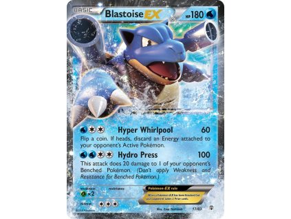 Pokemon Blastoise EX (GEN 17) | mewtwo.eu