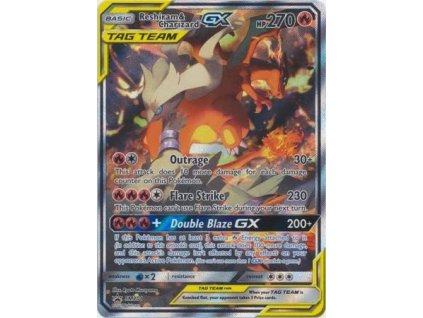 Pokemon Reshiram & Charizard GX (SM 201) | mewtwo.eu