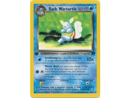 Pokemon Dark Wartortle (TR 46) - 1. Edition | mewtwo.eu