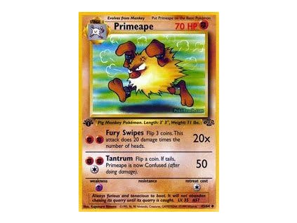 Pokemon Primeape (JU 43) - 1. Edition | mewtwo.eu