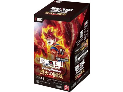 Dragon Ball Fusion World Blazing Aura Booster Box (FB 02) Japonský