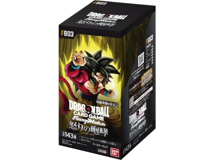 Dragon Ball Fusion World Raging Roar Booster Box (FB 03) Japonský