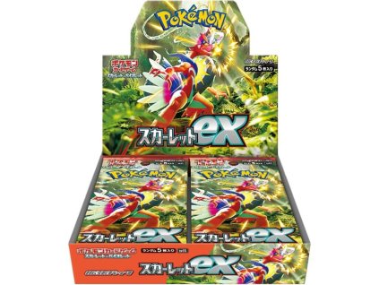 Pokémon Scarlet Booster Box (SV1S) – Japonský