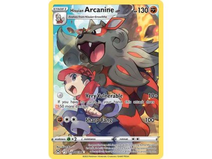 Hisuian Arcanine (LOR TG08)