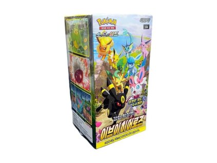 pokemon evee heroes booster box korean (1)